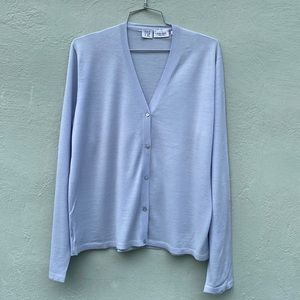 TSE 100% súper fine wool. Periwinkle blue.